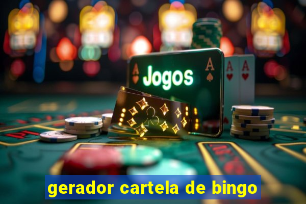 gerador cartela de bingo